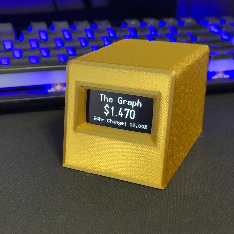 Mini Crypto Coin Price Ticker Display Wi-Fi - Crypto Coin Display