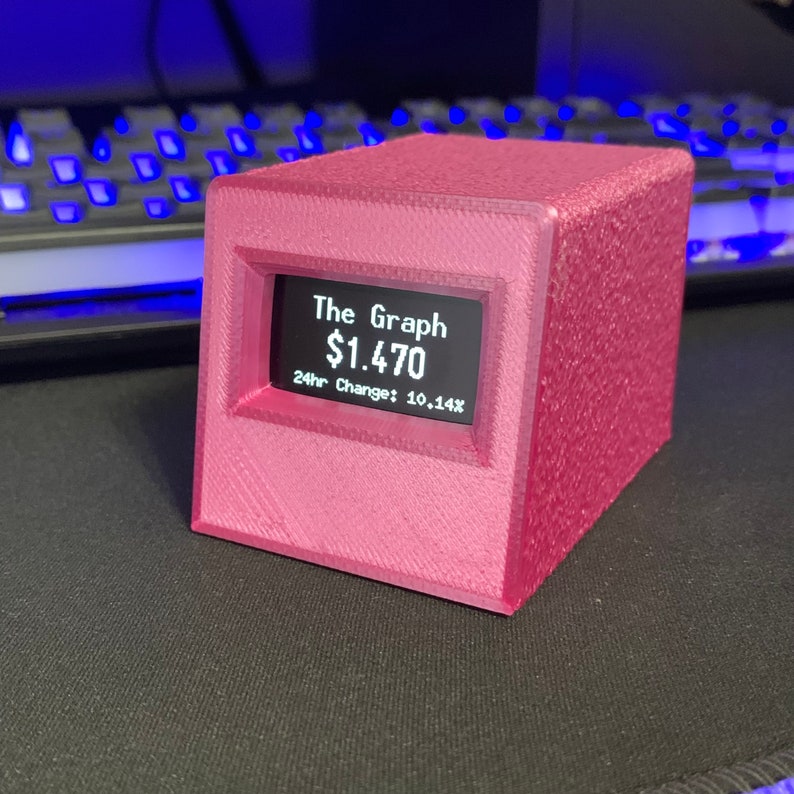 Mini Crypto Coin Price Ticker Display Wi-Fi - Crypto Coin Display