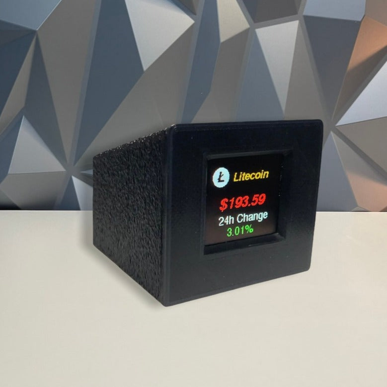 Color Crypto Coin Price Ticker Display - Crypto Coin Display