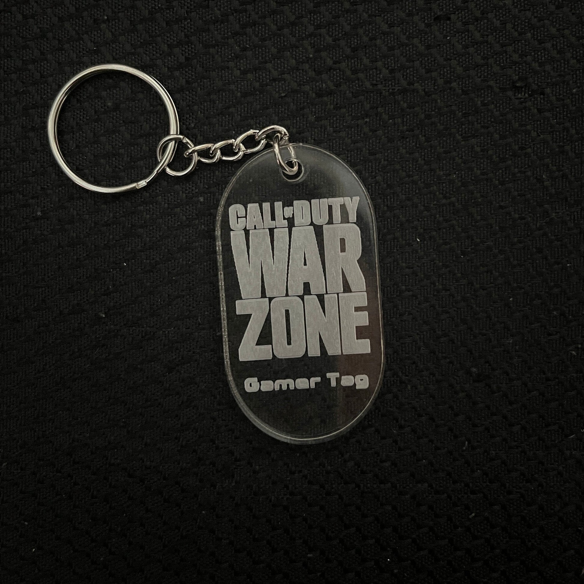 COD MW ll Gamer Tag Keychain - Crypto Coin Display