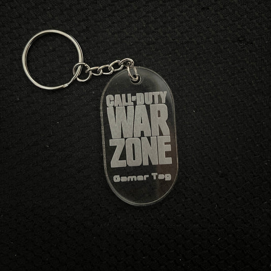 COD MW ll Gamer Tag Keychain - Crypto Coin Display
