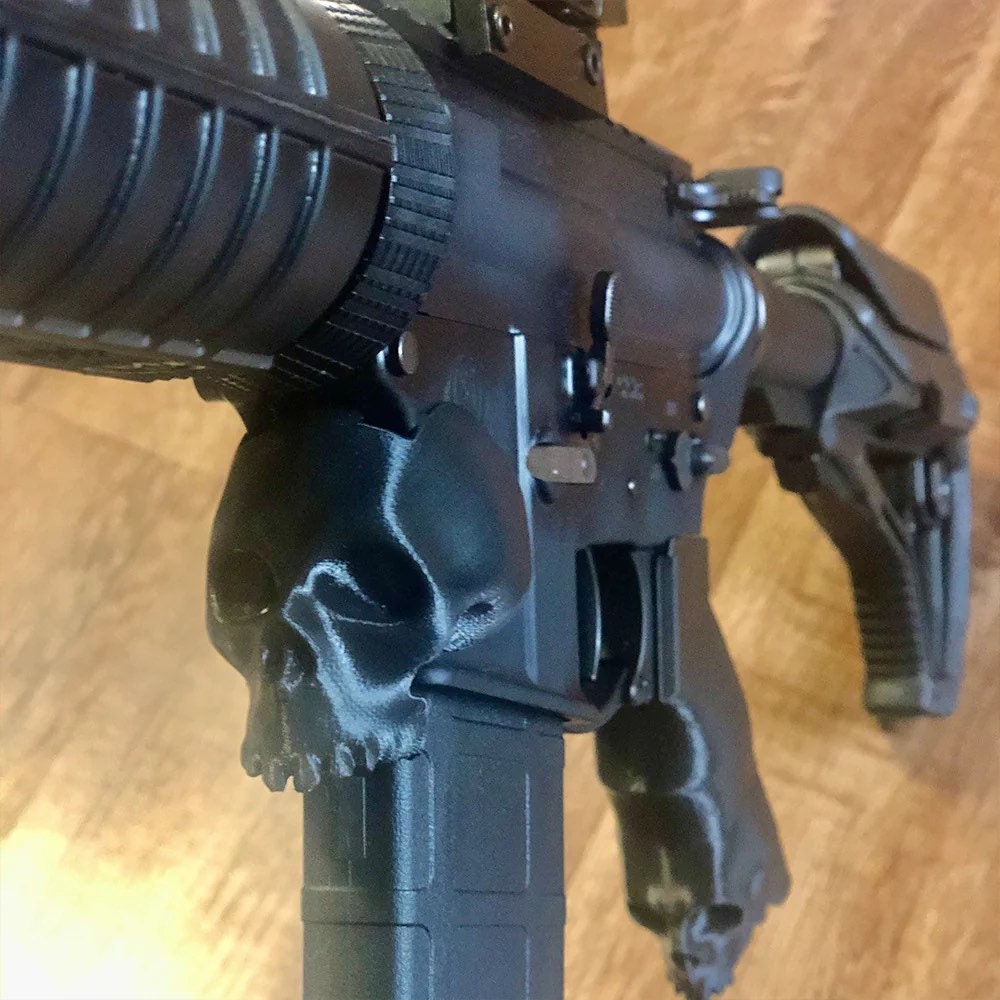 Skull Magazine Attachment - Crypto Coin Display