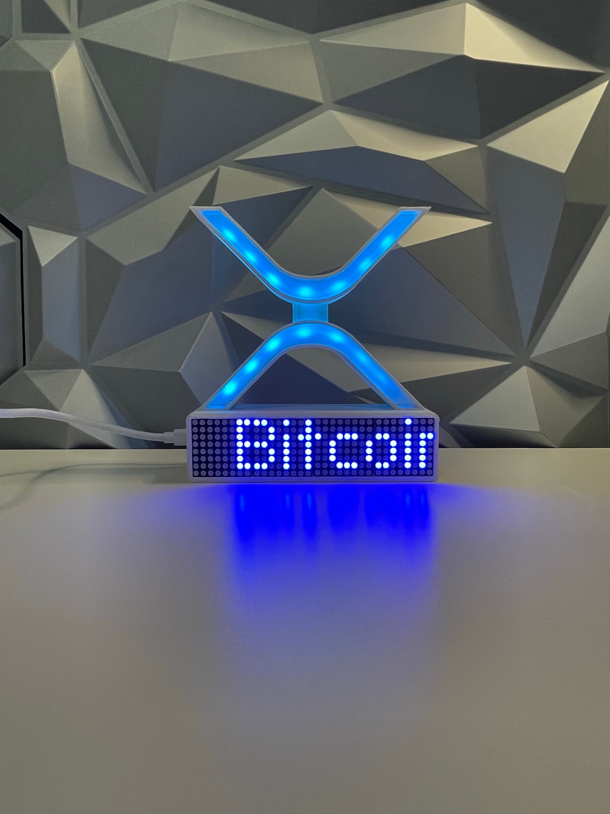 XRP Crypto Coin Price Ticker Matrix Display Wi-Fi - Crypto Coin Display