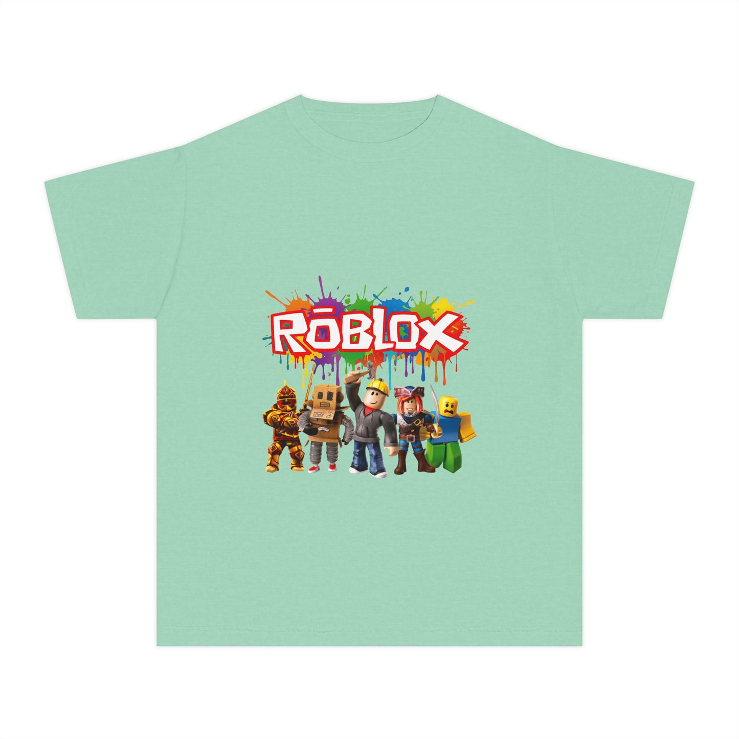 Roblox Kids Tee — Colorful Roblox Characters Youth T‑Shirt