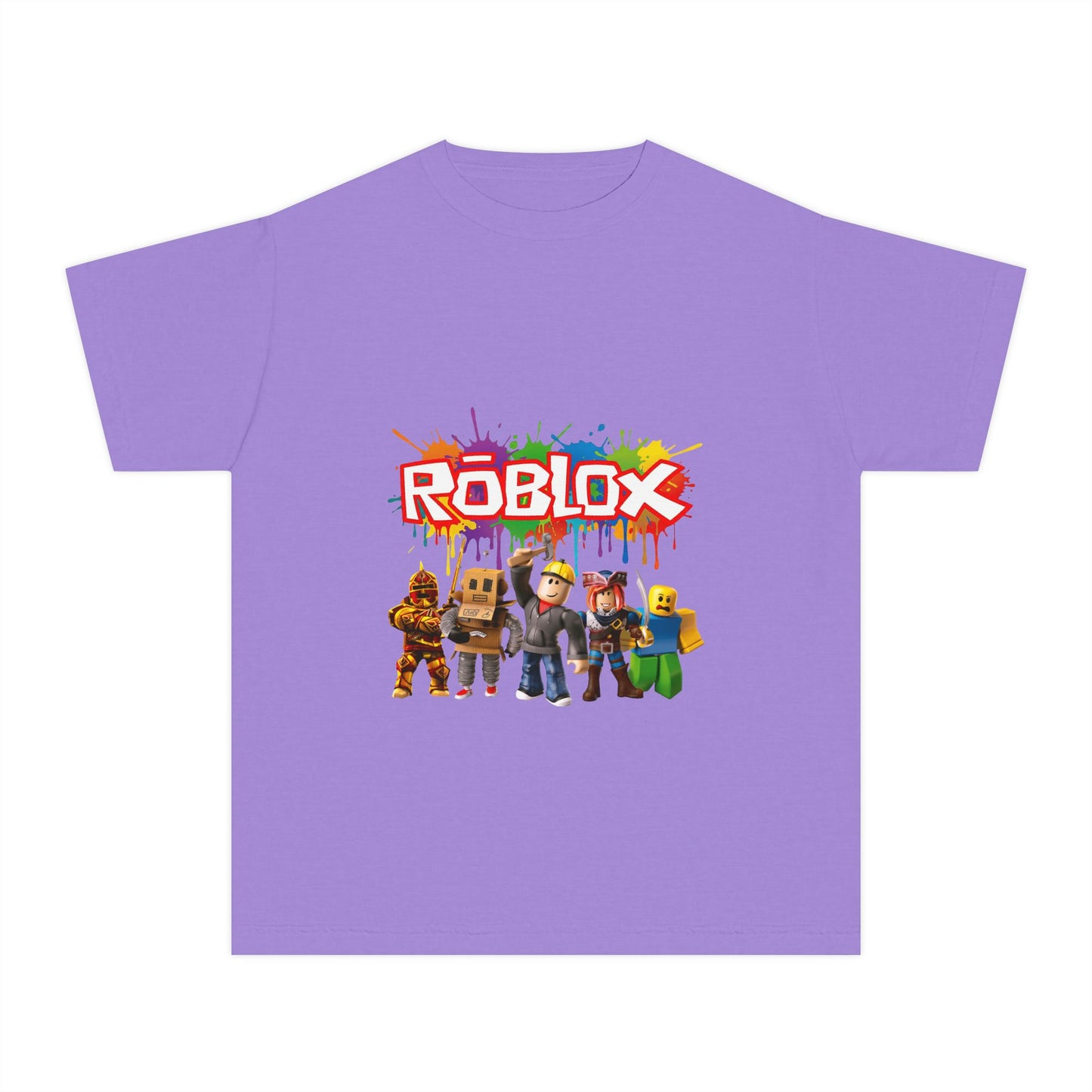 Roblox Kids Tee — Colorful Roblox Characters Youth T‑Shirt