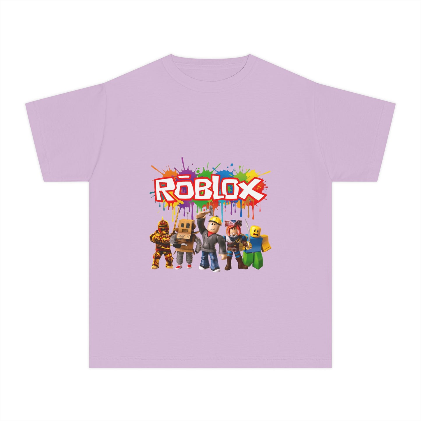Roblox Kids Tee — Colorful Roblox Characters Youth T‑Shirt