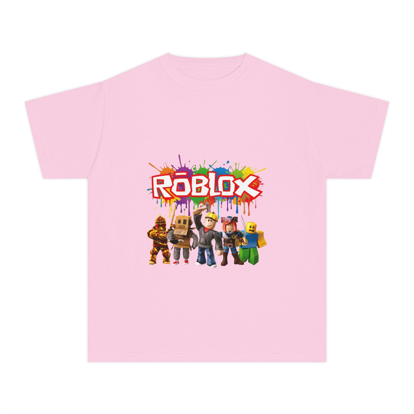 Roblox Kids Tee — Colorful Roblox Characters Youth T‑Shirt
