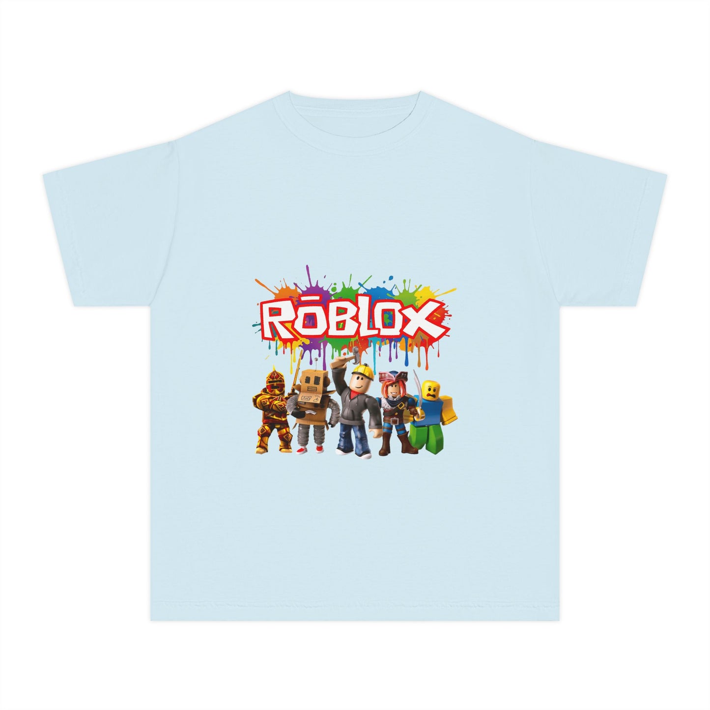 Roblox Kids Tee — Colorful Roblox Characters Youth T‑Shirt