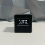 Desktop Crypto and Stock LIVE Price Ticker Display - Crypto Coin Display