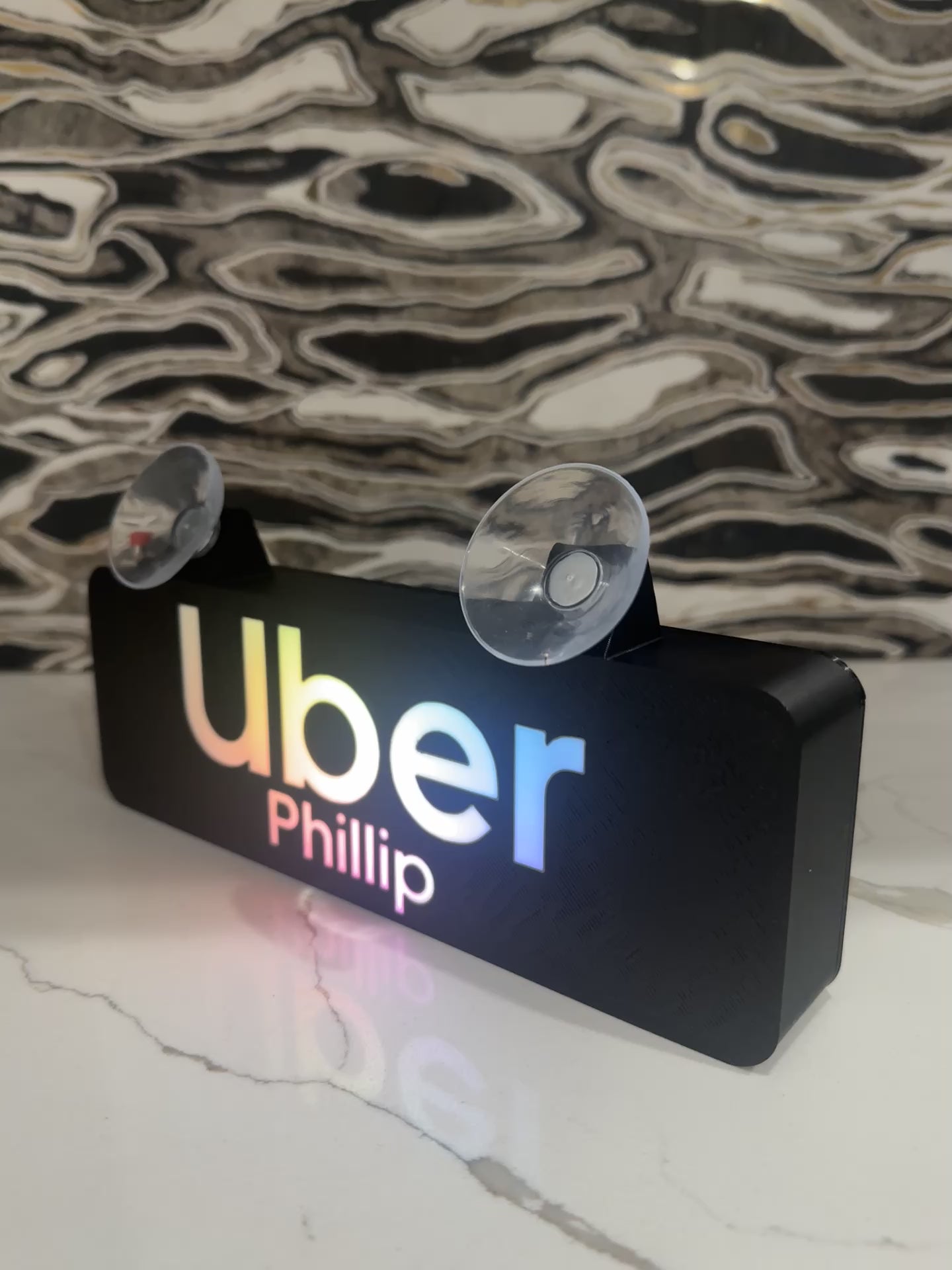 UBER SIGN RGB LED