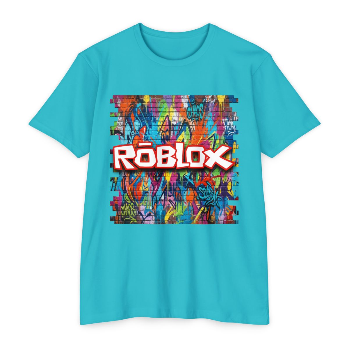 Roblox Graffiti T-Shirt — Kids & Teens Streetwear Gaming Tee