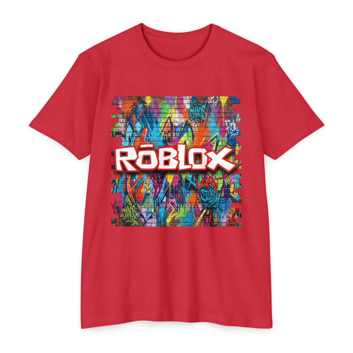 Roblox Graffiti T-Shirt — Kids & Teens Streetwear Gaming Tee