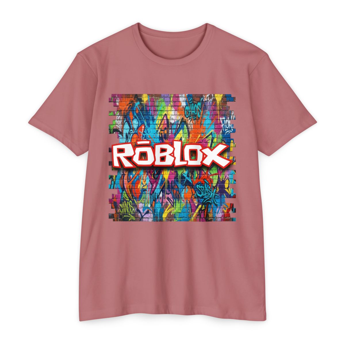Roblox Graffiti T-Shirt — Kids & Teens Streetwear Gaming Tee