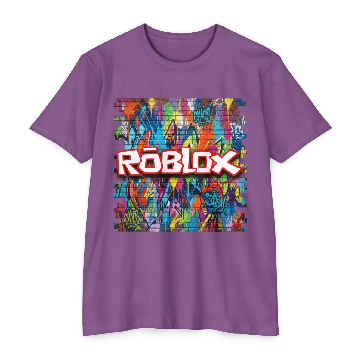 Roblox Graffiti T-Shirt — Kids & Teens Streetwear Gaming Tee