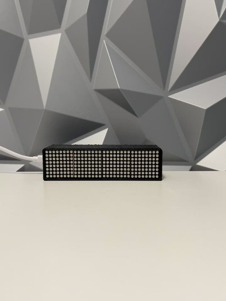 5" Crypto Coin Price Ticker Matrix Display Wi-Fi