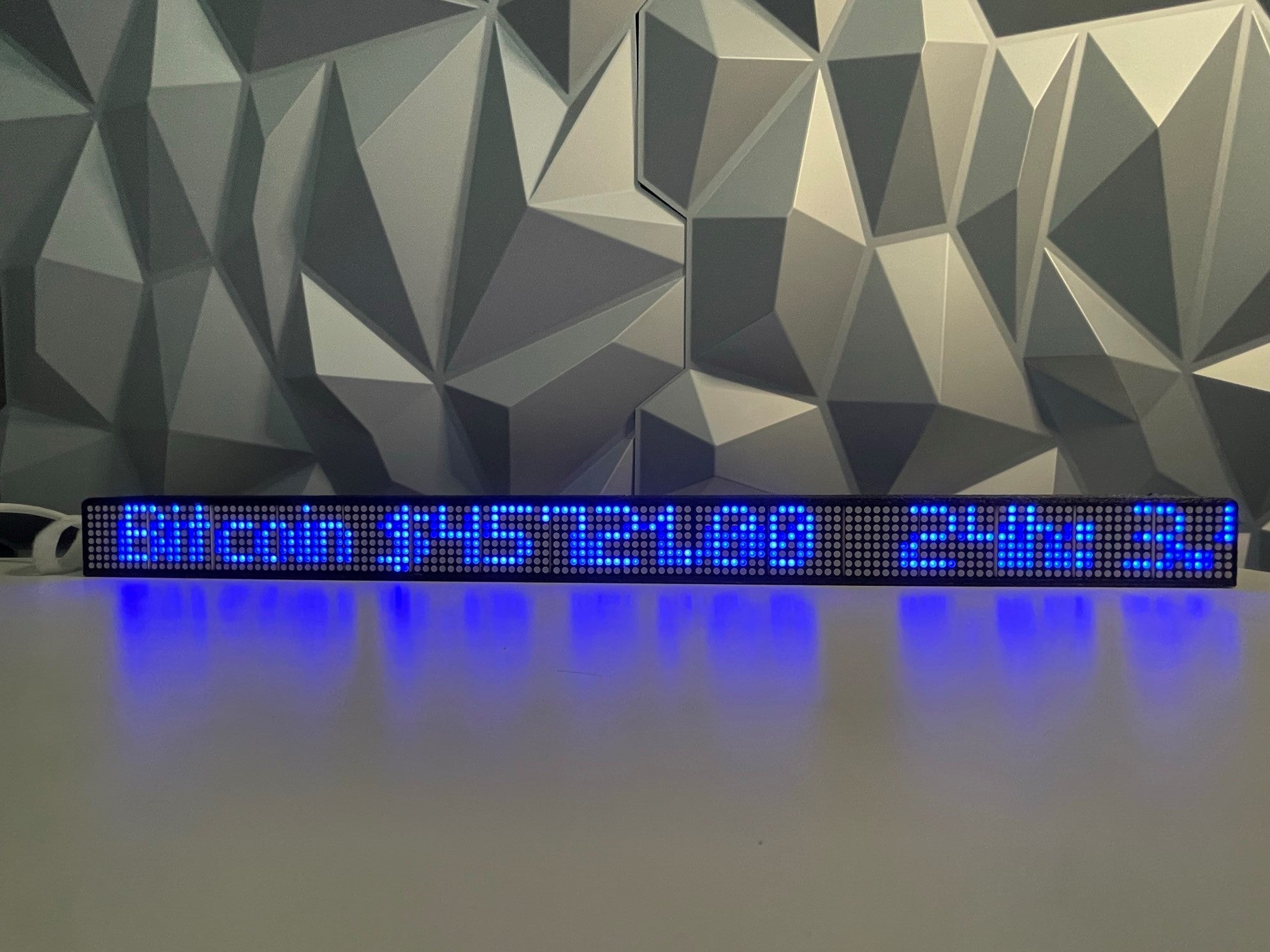 20” Crypto Coin Price Ticker Matrix Display Wi-Fi - Crypto Coin Display