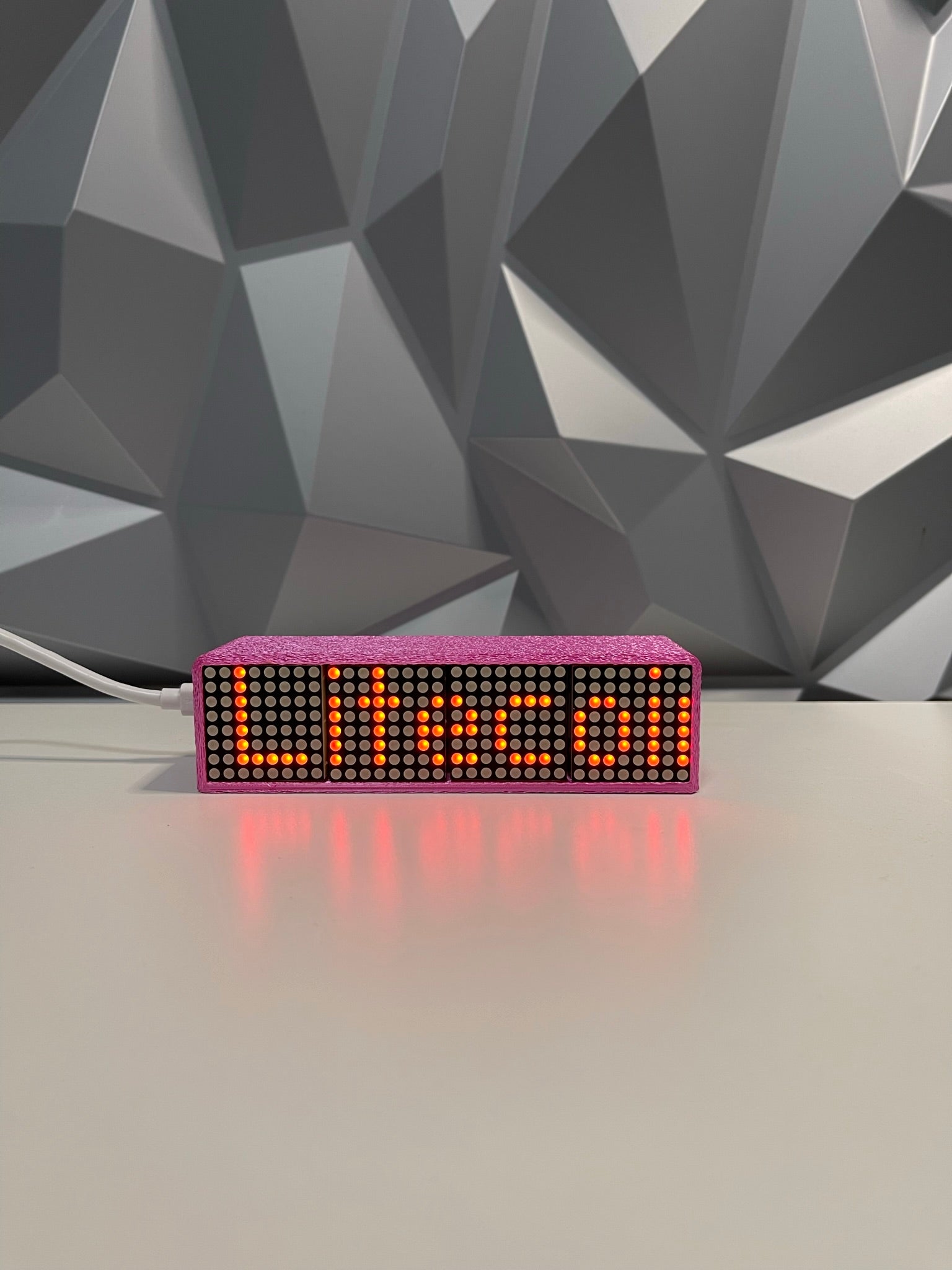 5" Crypto Coin Price Ticker Matrix Display Wi-Fi - Crypto Coin Display