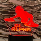 DJ Bar Home Deco Customizable Acrylic Sign - Crypto Coin Display