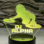 DJ Bar Home Deco Customizable Acrylic Sign - Crypto Coin Display