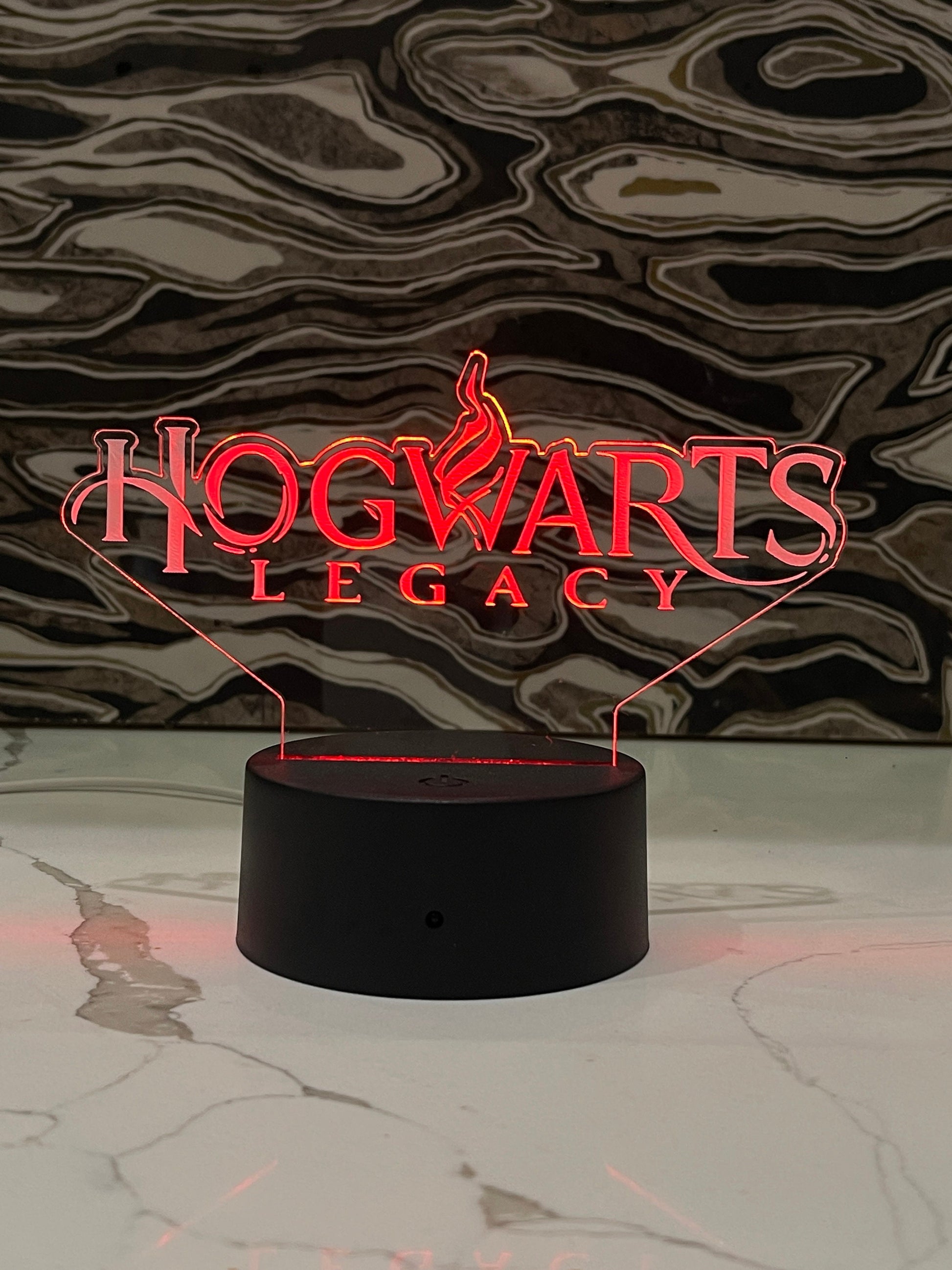 Hogwarts Legacy Custom Room Home Decor Sign | Gaming Sign | Gaming Room Decor | Gaming Desk Accessories | Kids Gaming Night Light - Crypto Coin Display