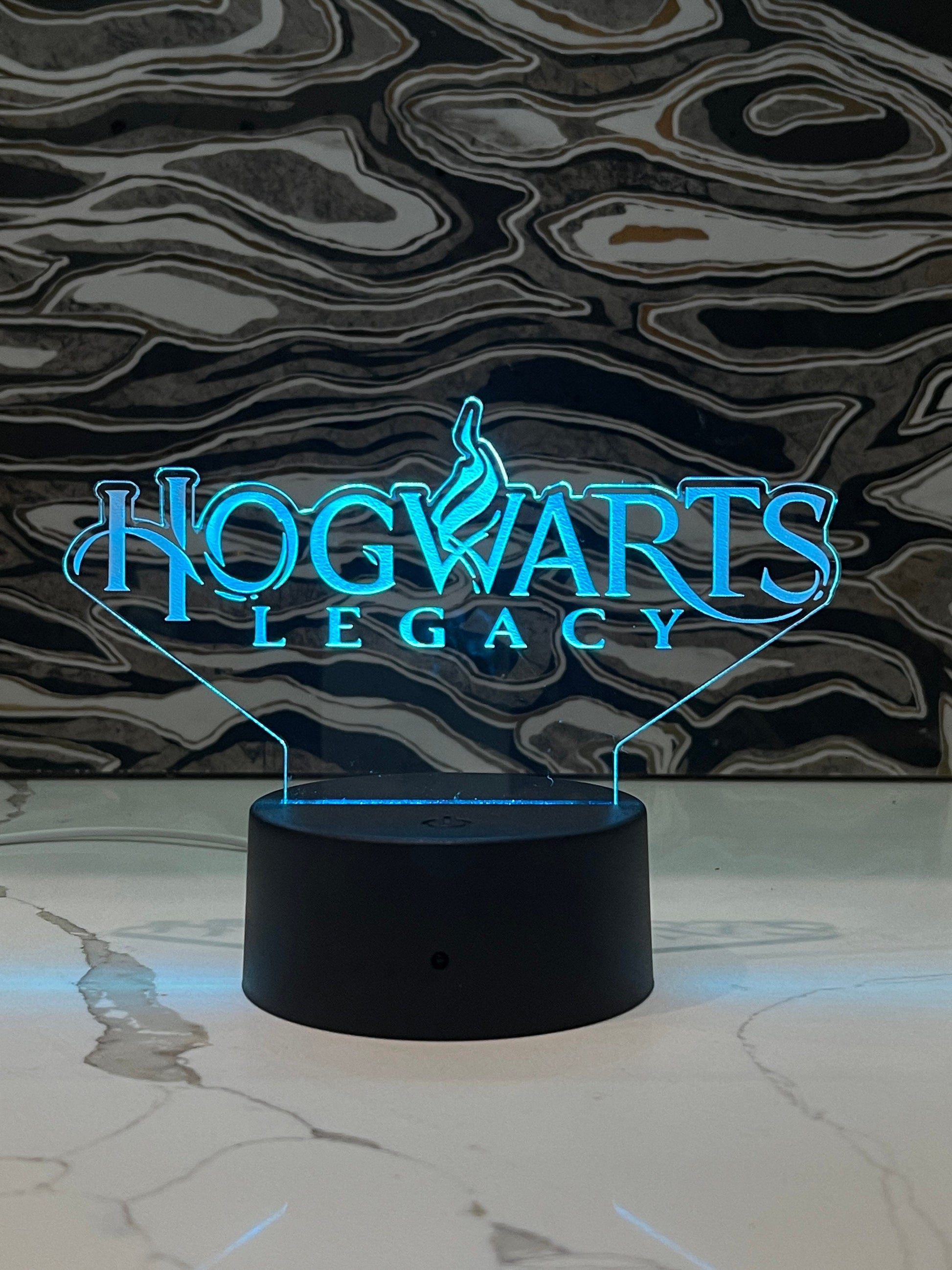 Hogwarts Legacy Custom Room Home Decor Sign | Gaming Sign | Gaming Room Decor | Gaming Desk Accessories | Kids Gaming Night Light - Crypto Coin Display